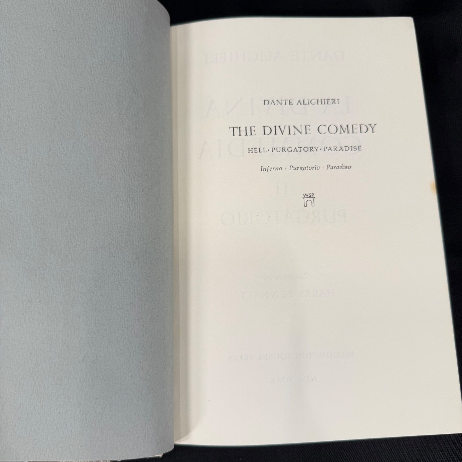 Dante Alighieri The Divine Comedy 3 Vols Washington Square Press 1966 HC Box Set