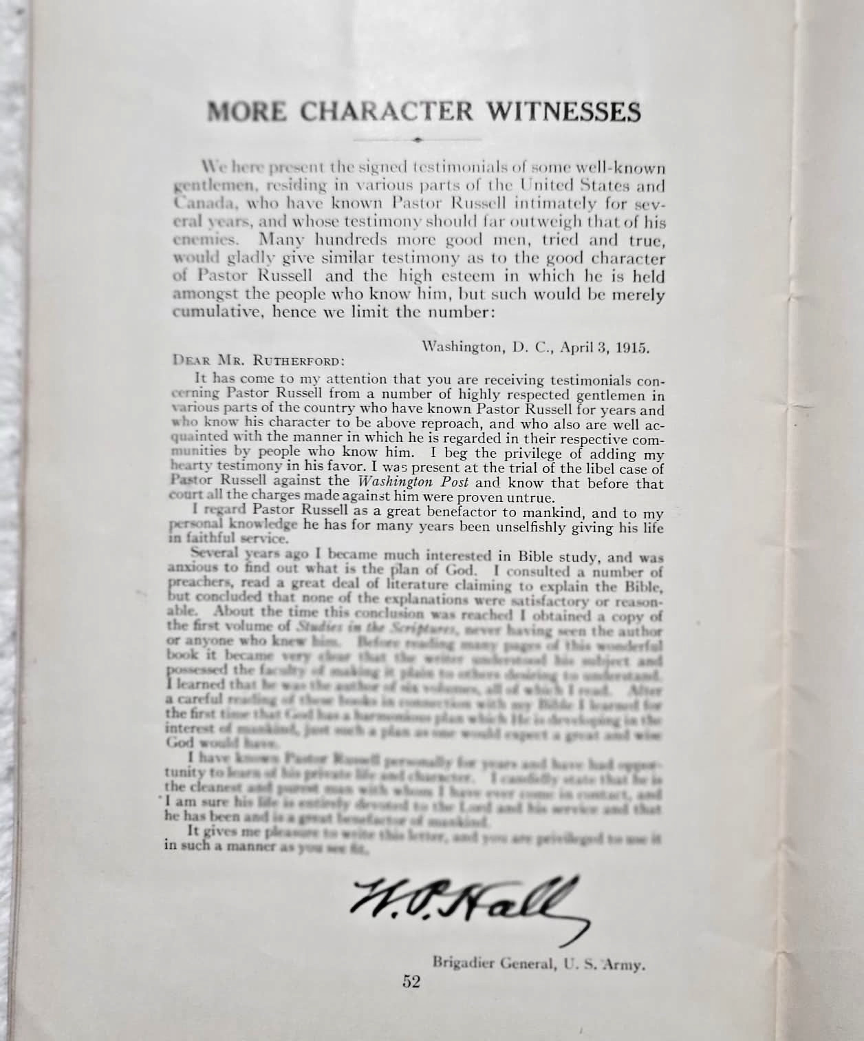 1915 A Great Battle in The Ecclesiastical Heavens Rutherford Russell Watchtower