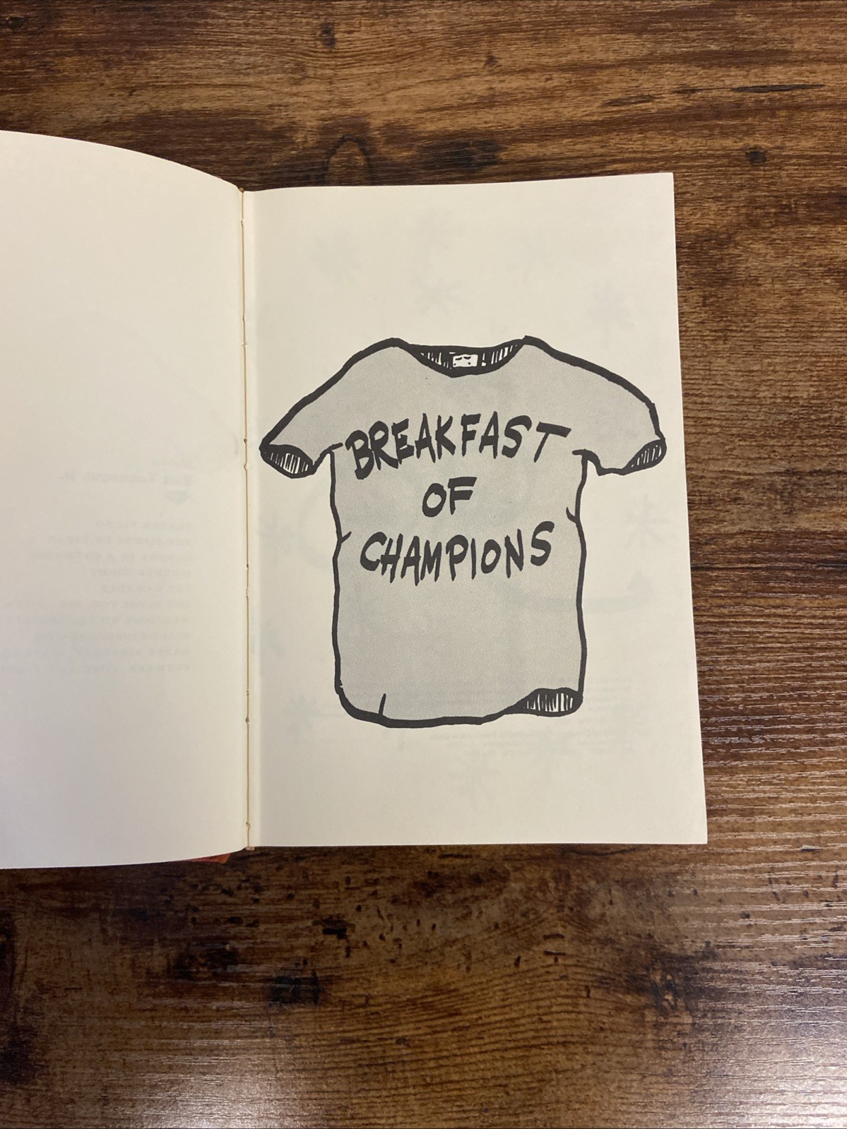 Kurt Vonnegut – Breakfast of Champions – Delacorte Press 8th Printing, 1973