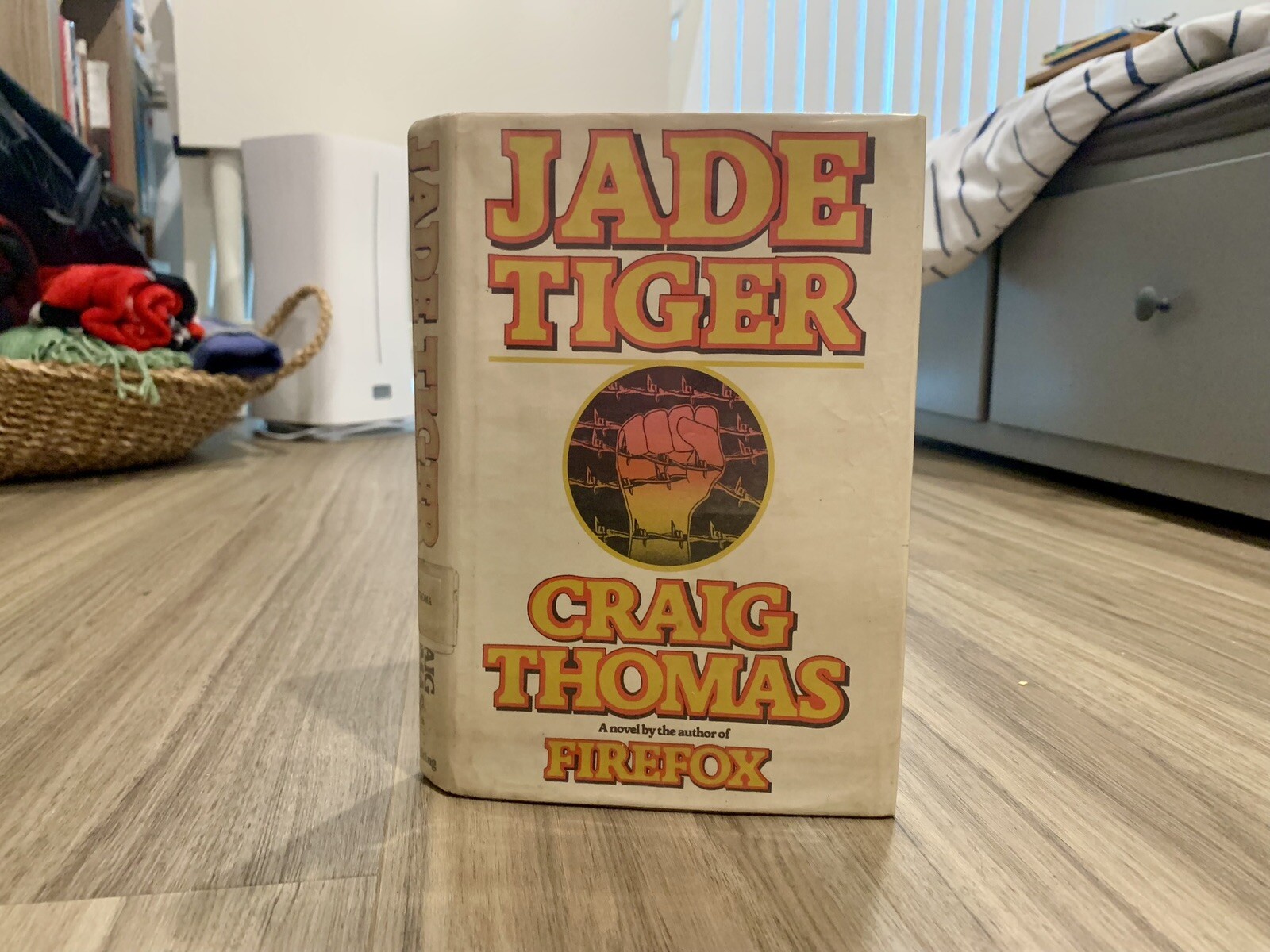 Jade Tiger by Craig Thomas (1982, Hardcover/Dust Jacket)