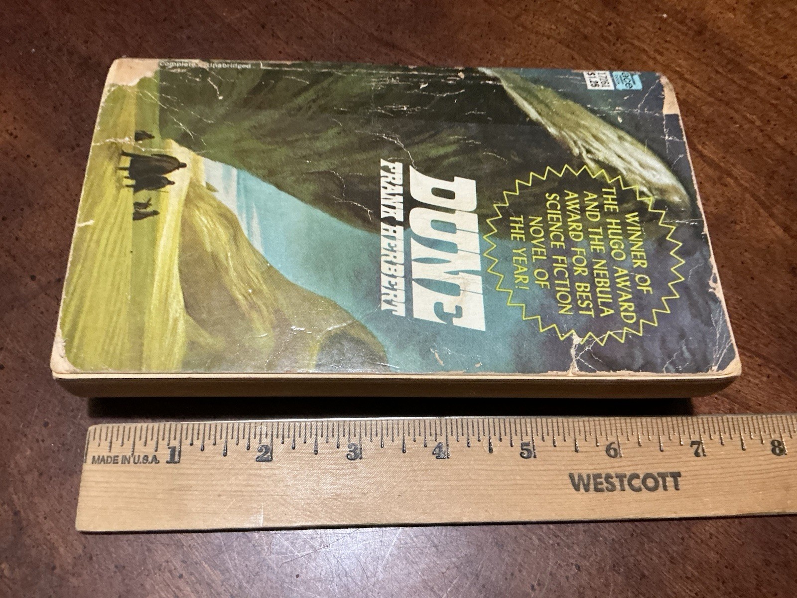Dune by Frank Herbert 1965 Ace Books 17261, $1.25 Paperback Vintage