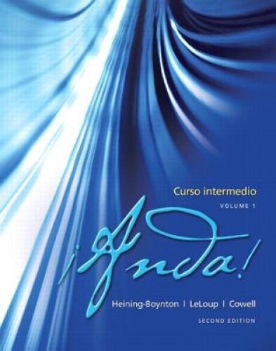 Anda Curso intermedio, Volume 1 (2nd Edition) – Paperback – GOOD