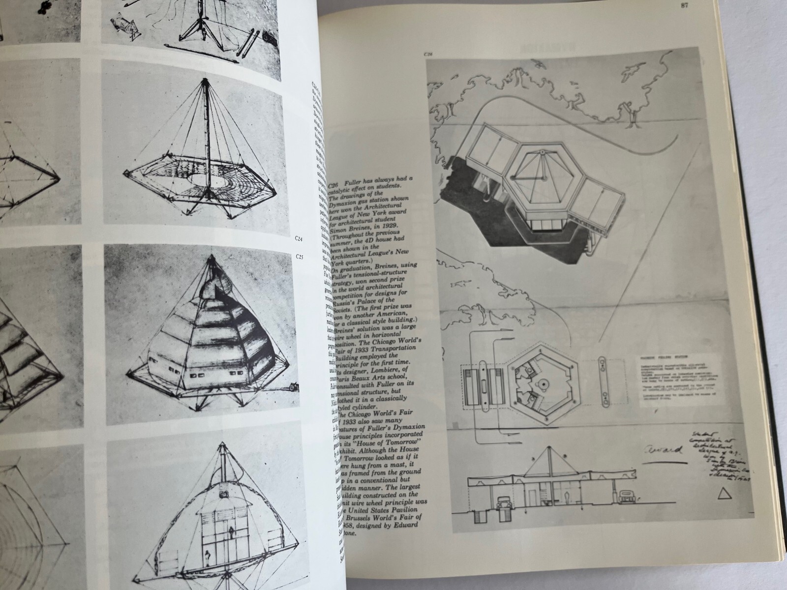 DYMAXION WORLD of BUCKMINSTER FULLER ~ Robert Marks ~ hardcover 1969 illustrated