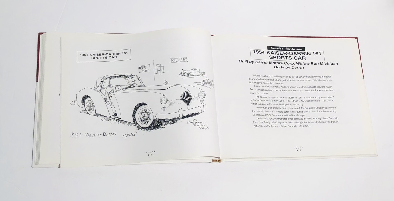 FOR LOVE OF A CAR By Bob Jackson Hardcover Book 2005