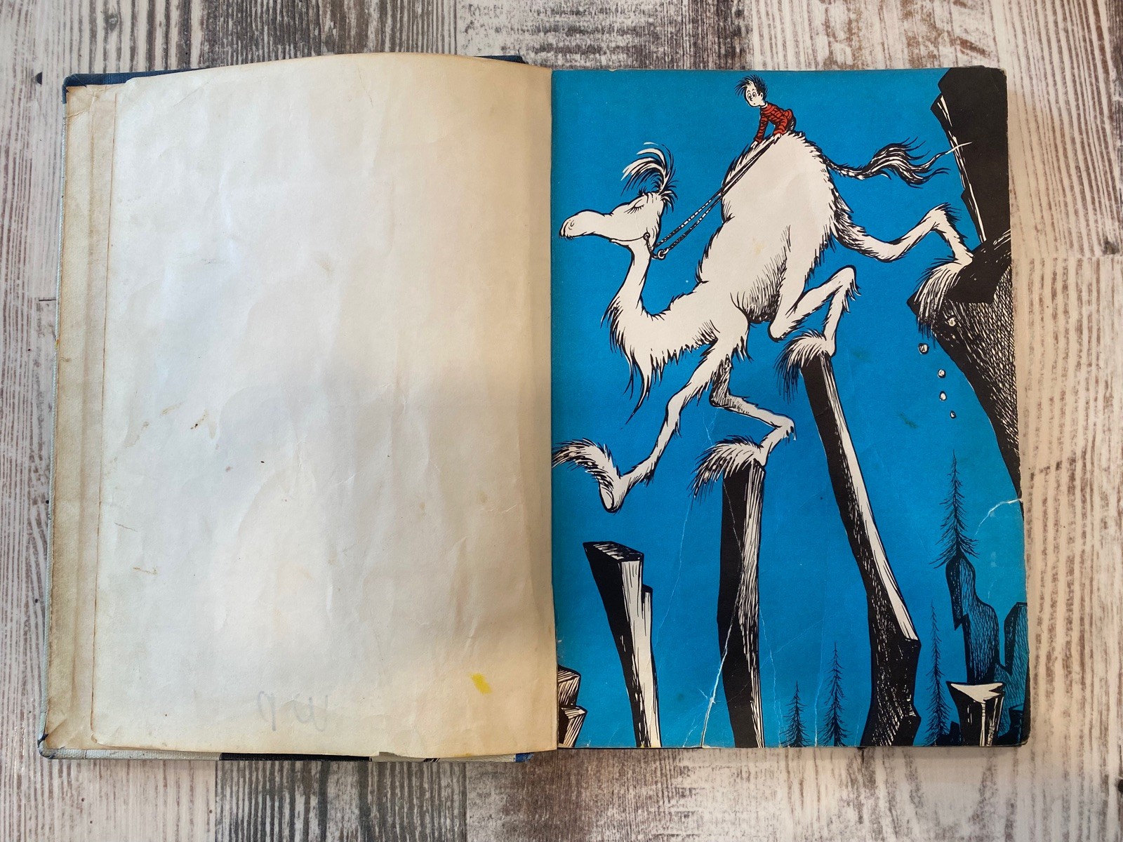 RARE Cover Scrambled Eggs Super! By Dr. Seuss ACCEPTABLE 1st EDITION 1953 BANNED