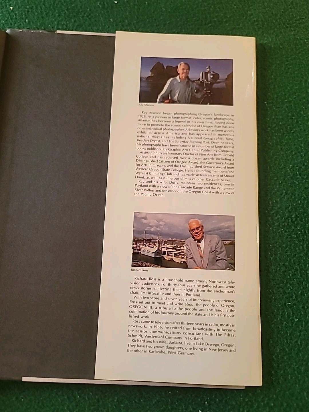 OREGON III Photography by Ray Atkeson & Richard Ross Like new.