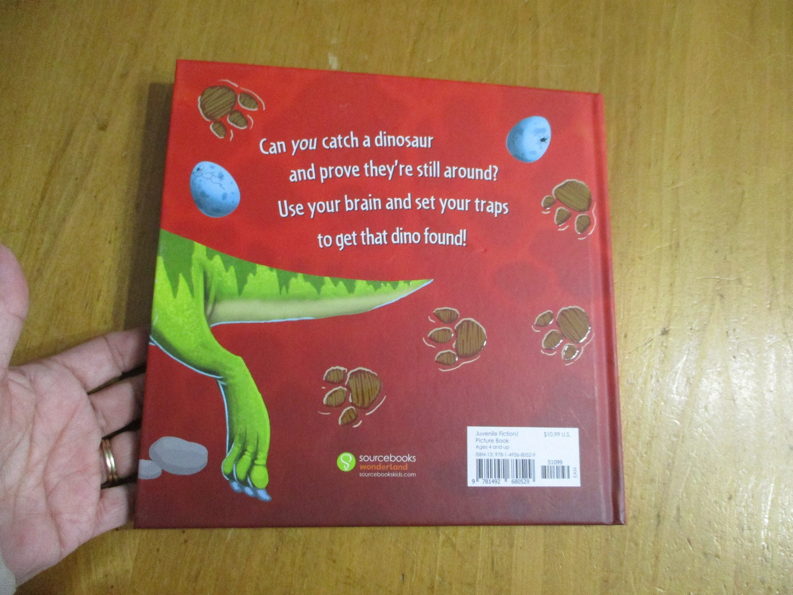 2-Kids Books Learn About Dinosaurs Lift The Flap & How To Catch a Dinosaur
