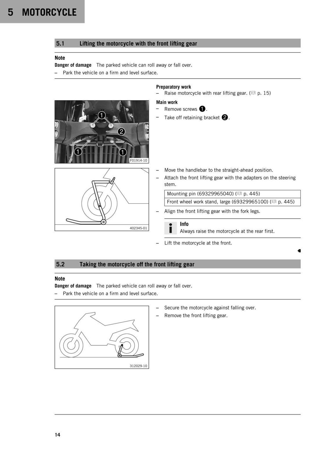 KTM 790 Adventure Repair Manual 2019 – STEEL LOOP FASTENED – PROTECTIVE COVERS