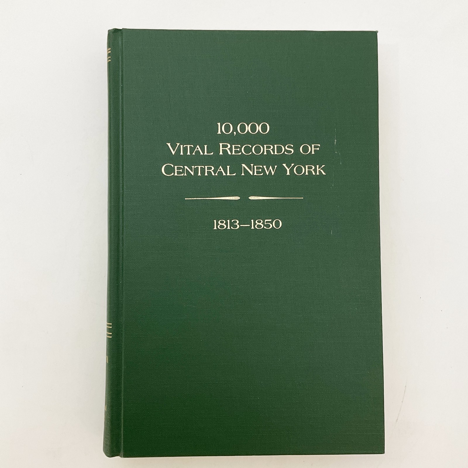 10000 Vital Records of New York 1777 to 1850 Hardcover Book Set Bowman 1987