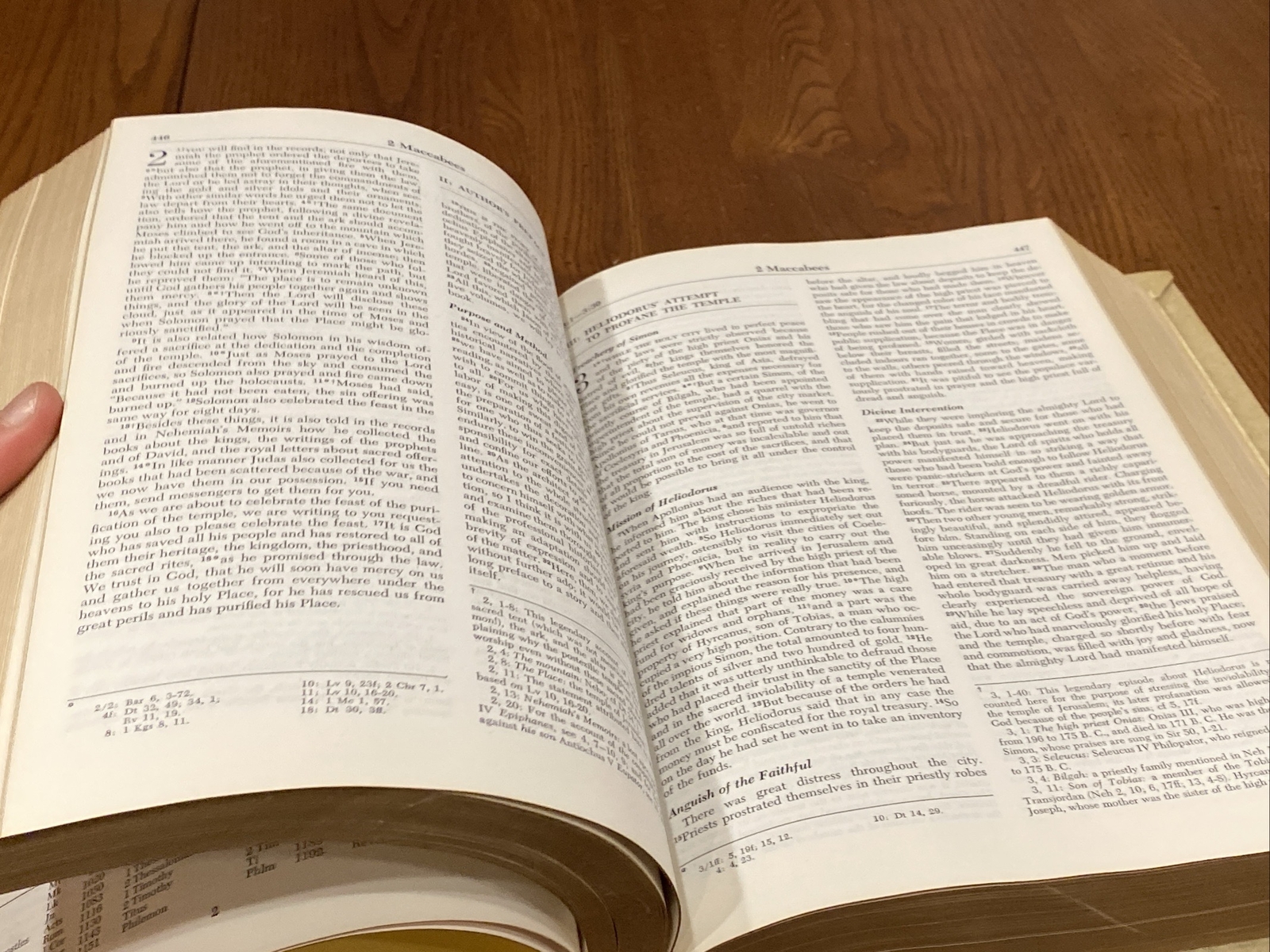 Large Holy Bible Fireside Family Edition Catholic NAB 1971-1972 VERY GOOD+