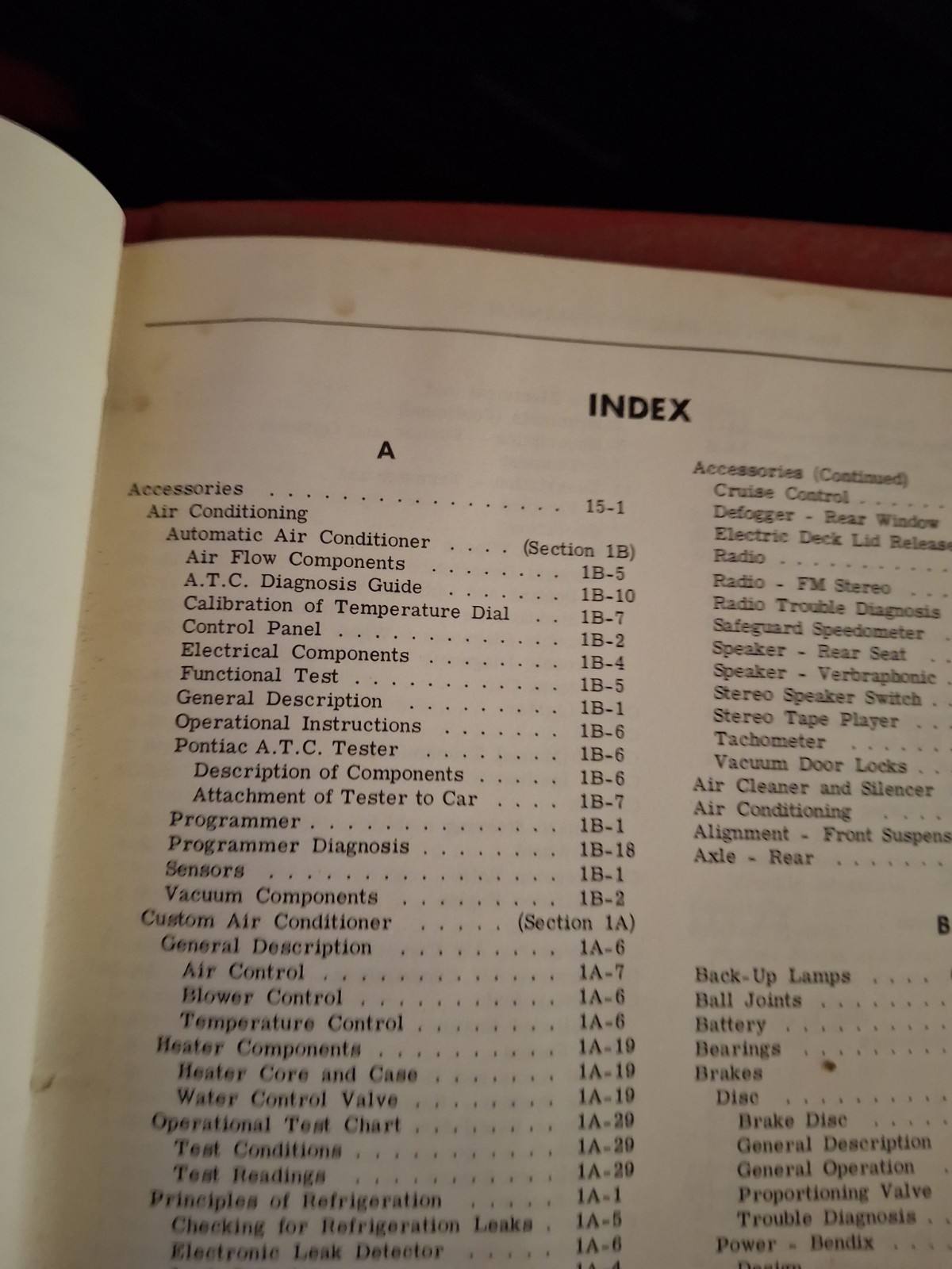 1967-68 Pontiac Diagnostic Manual