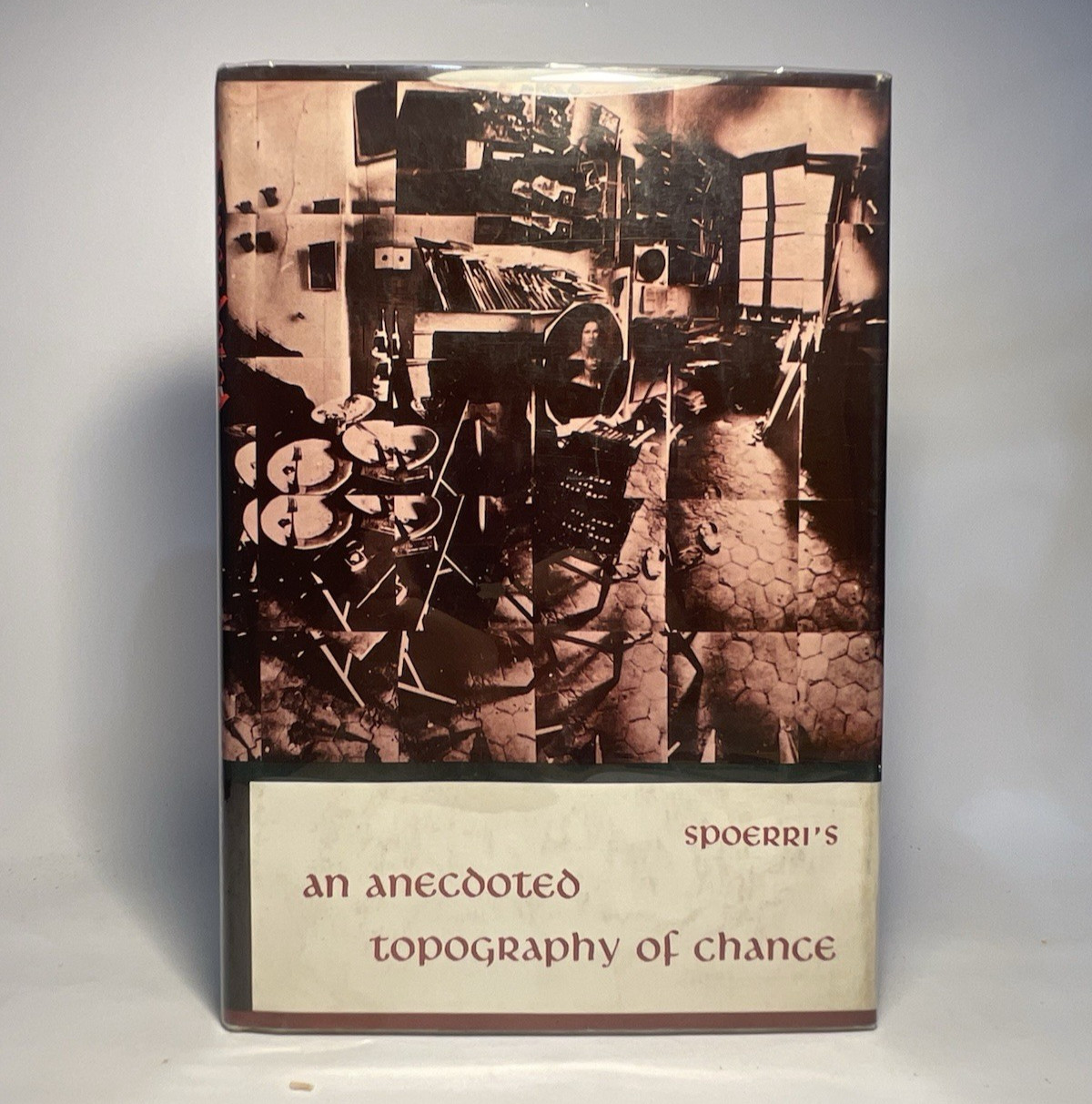 (1st US) Daniel Spoerri: An Annotated Topography Of Chance. 1966 HC/DJ. Fluxus.