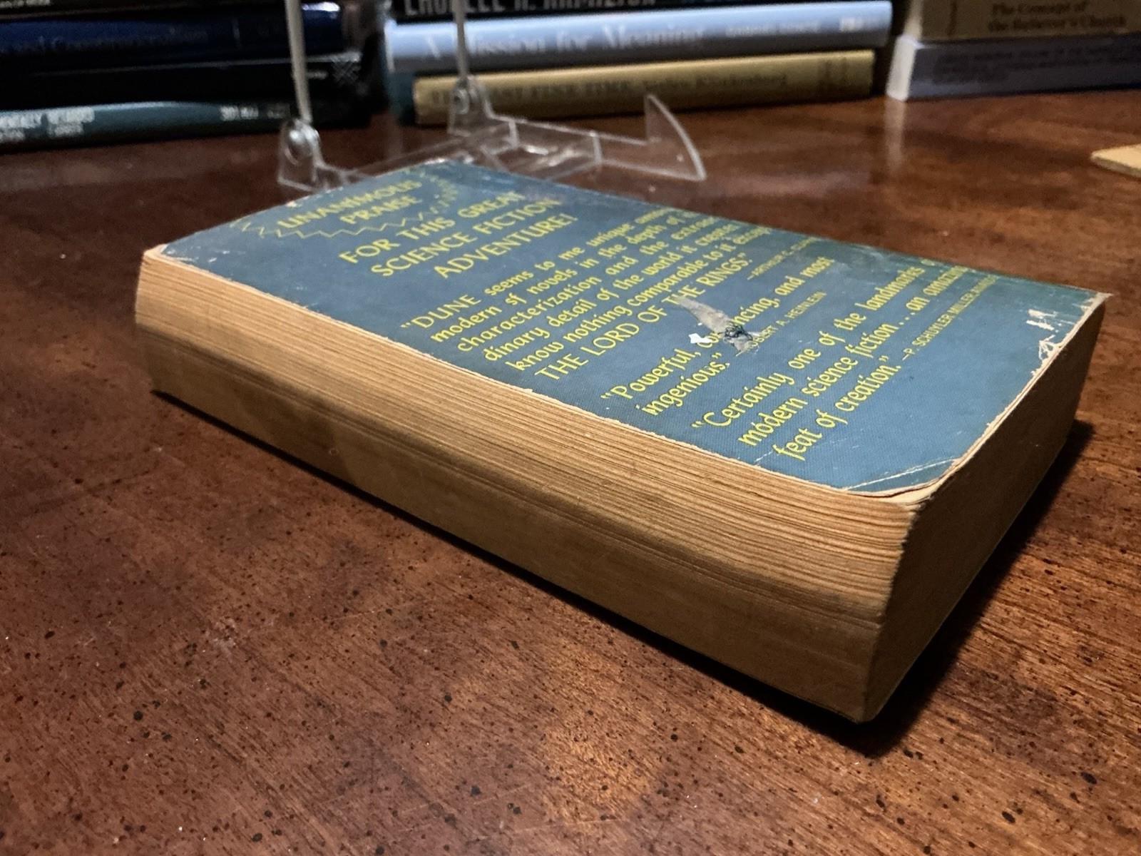 Dune by Frank Herbert 1965 Ace Books 17261, $1.25 Paperback Vintage