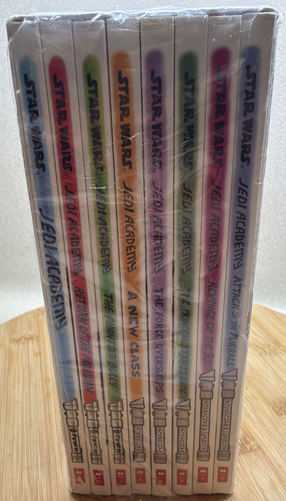 Star Wars Jedi Academy Series Collection 8 Books 1-8 Books NIB New Box Complete