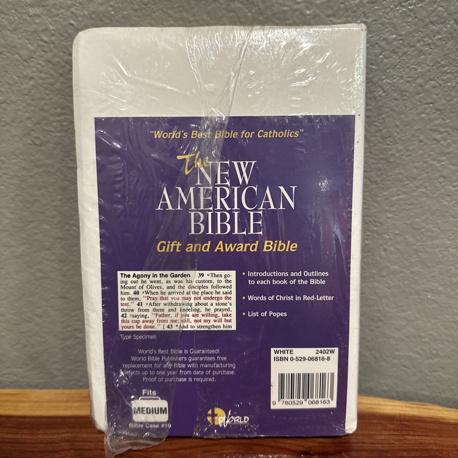 New American Bible Official Catholic Revised Edition World Press W2402W NEW