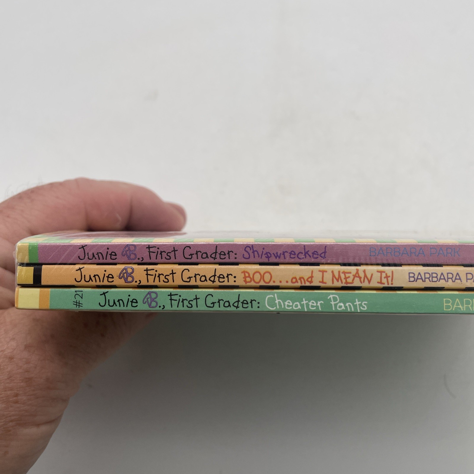 Junie B. Jones First Grader Children’s Books Lot of 3 Softcover Books Sealed