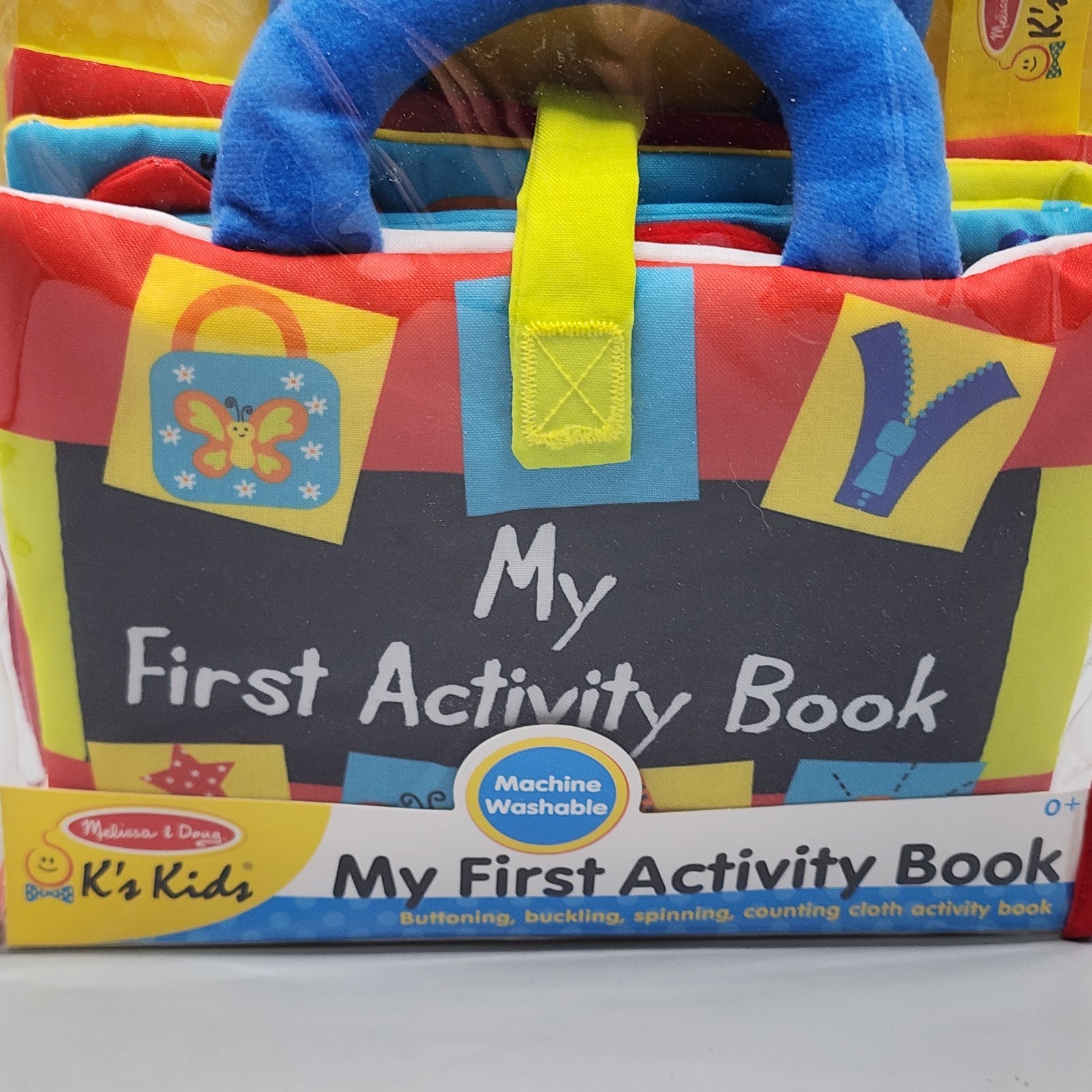 Melissa & Doug K’s Kids MY FIRST ACTIVITY BOOK For Early Learners Ages 0-2 – NEW