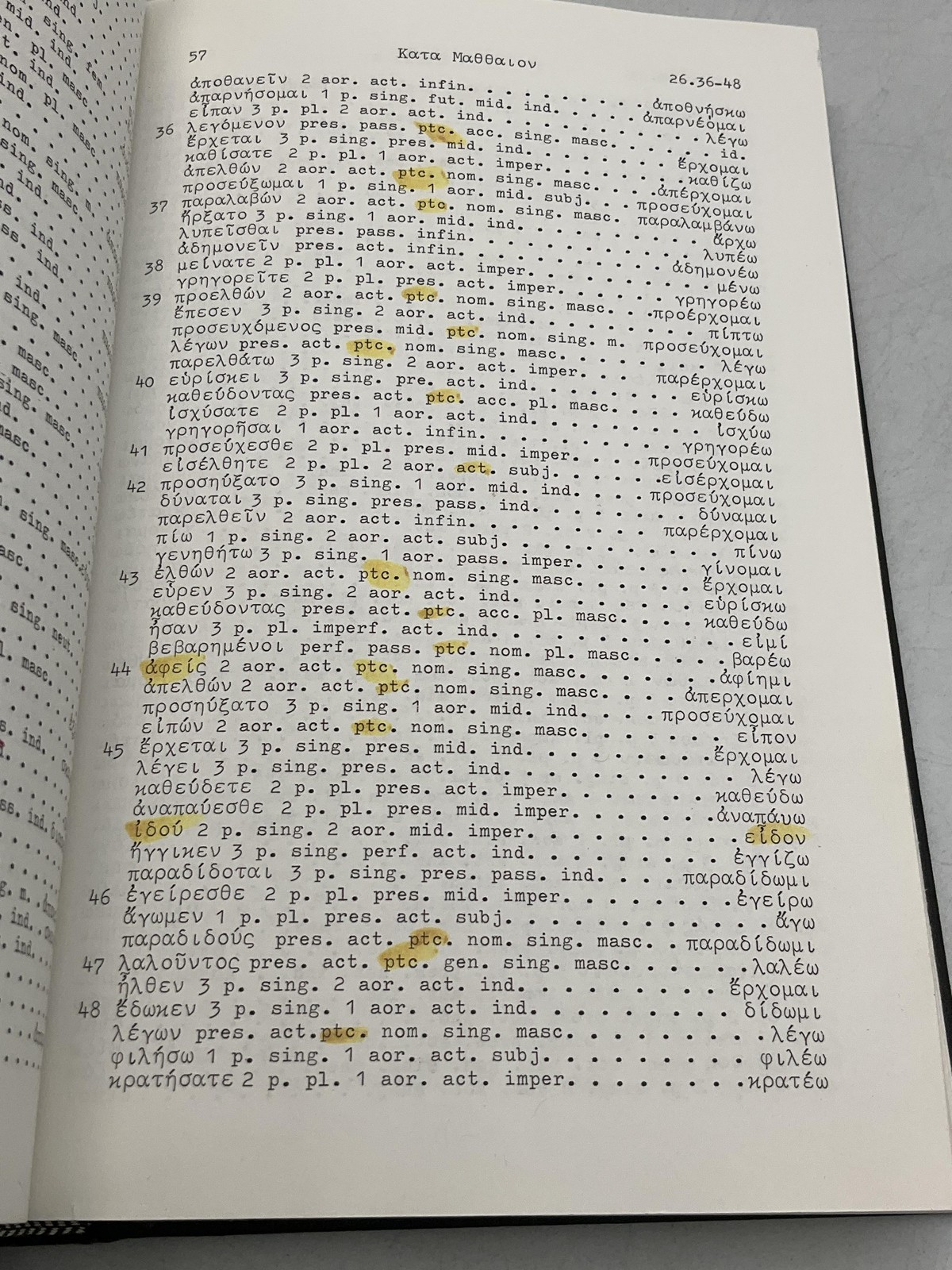 A Parsing Guide To The Greek New Testament Nathan E. Han Herald Press Hardcover
