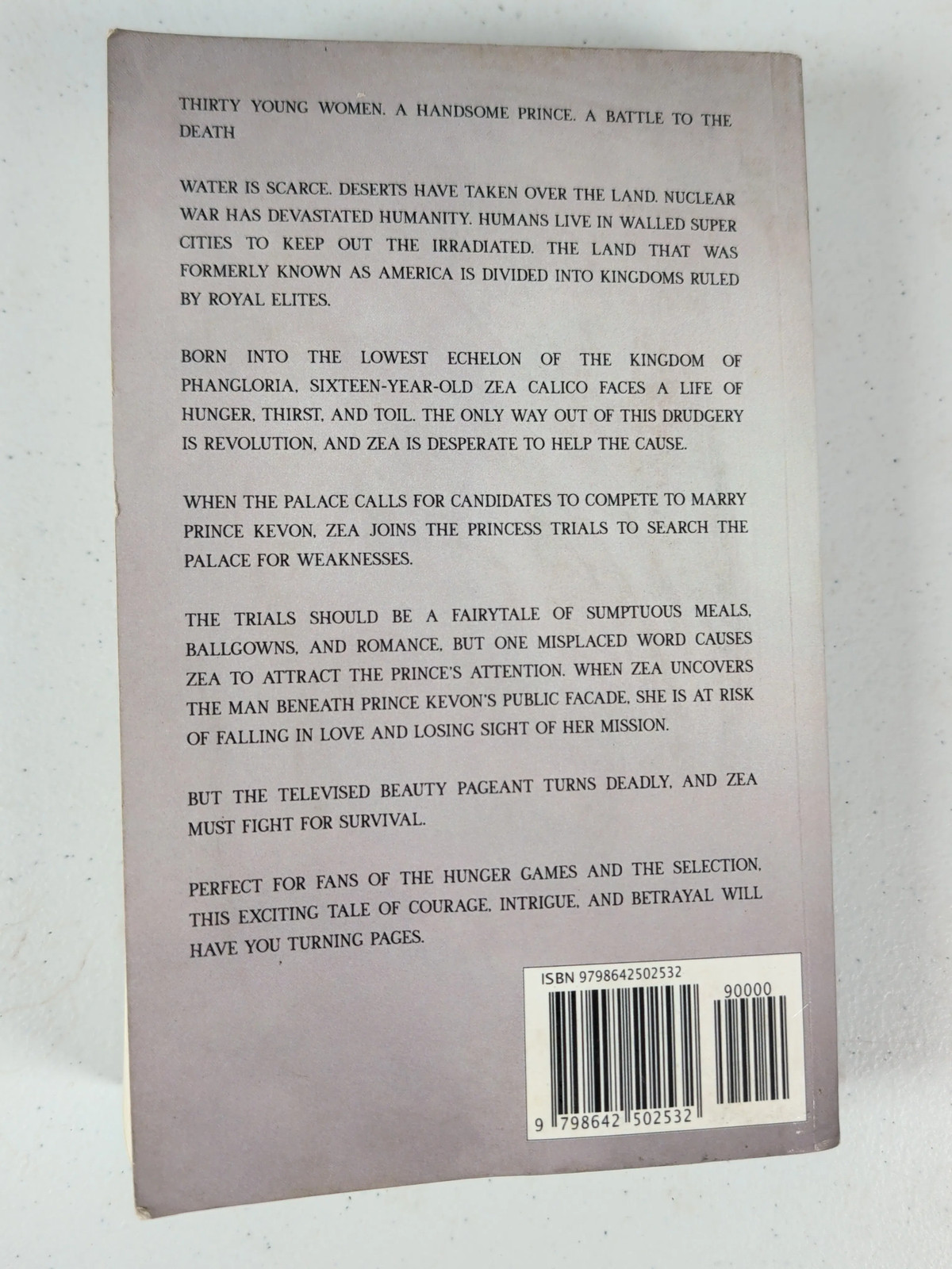 The Princess Trials A Young Adult Dystopian Romance Paperback Cordelia K. Castel