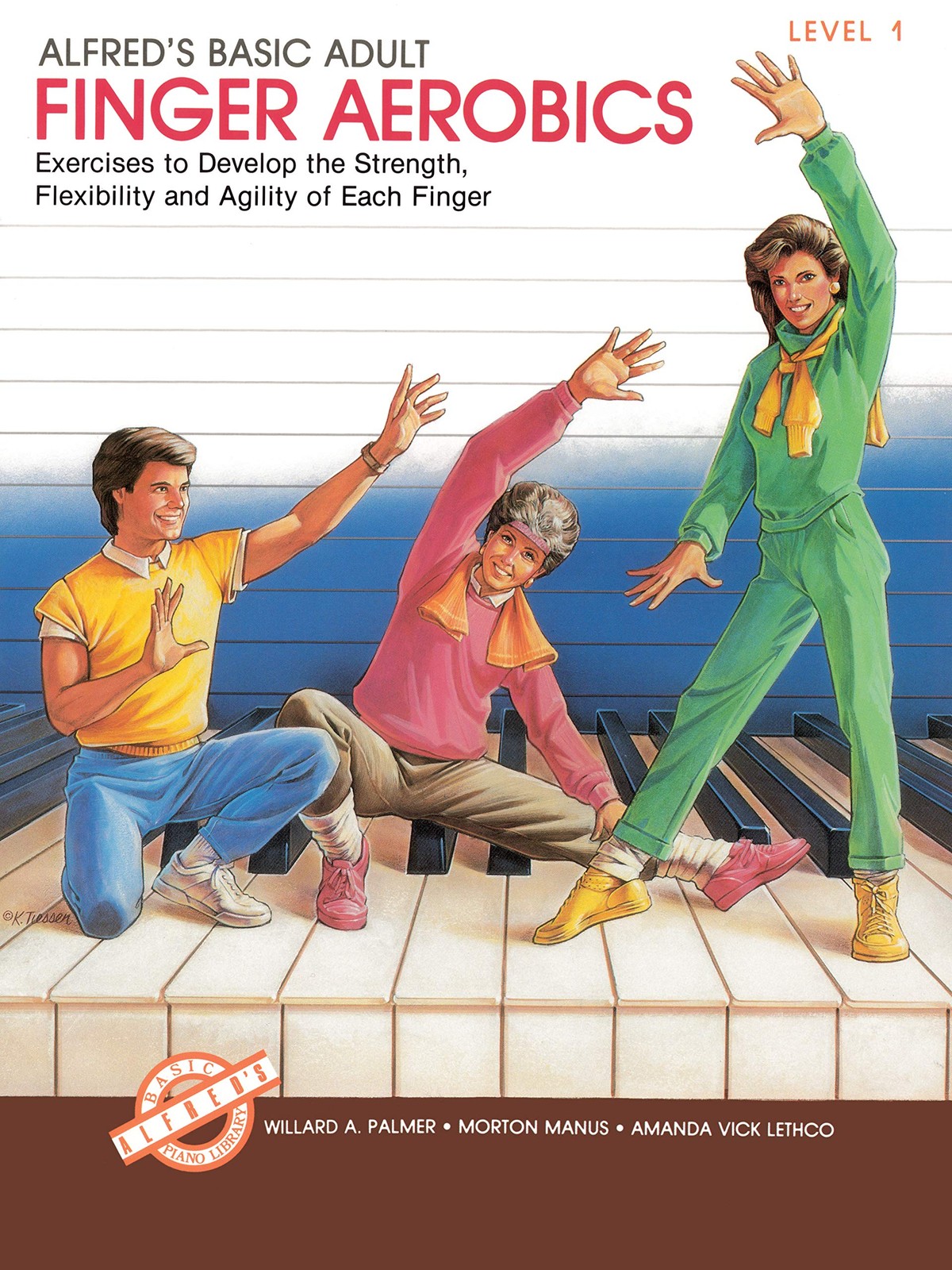 Alfred’s Basic Adult Piano Course Finger Aerobics, Bk 1: Exercises to Develo…