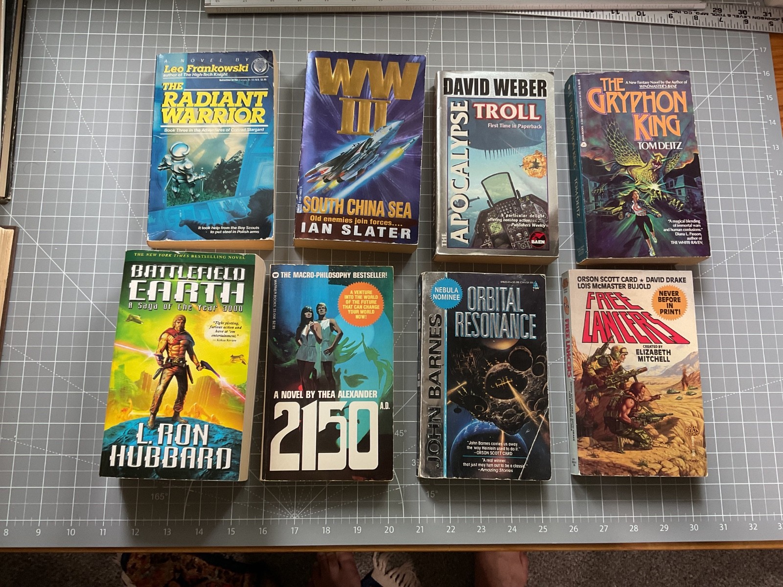 Lot of 18 Vintage Science Fiction Paperbacks