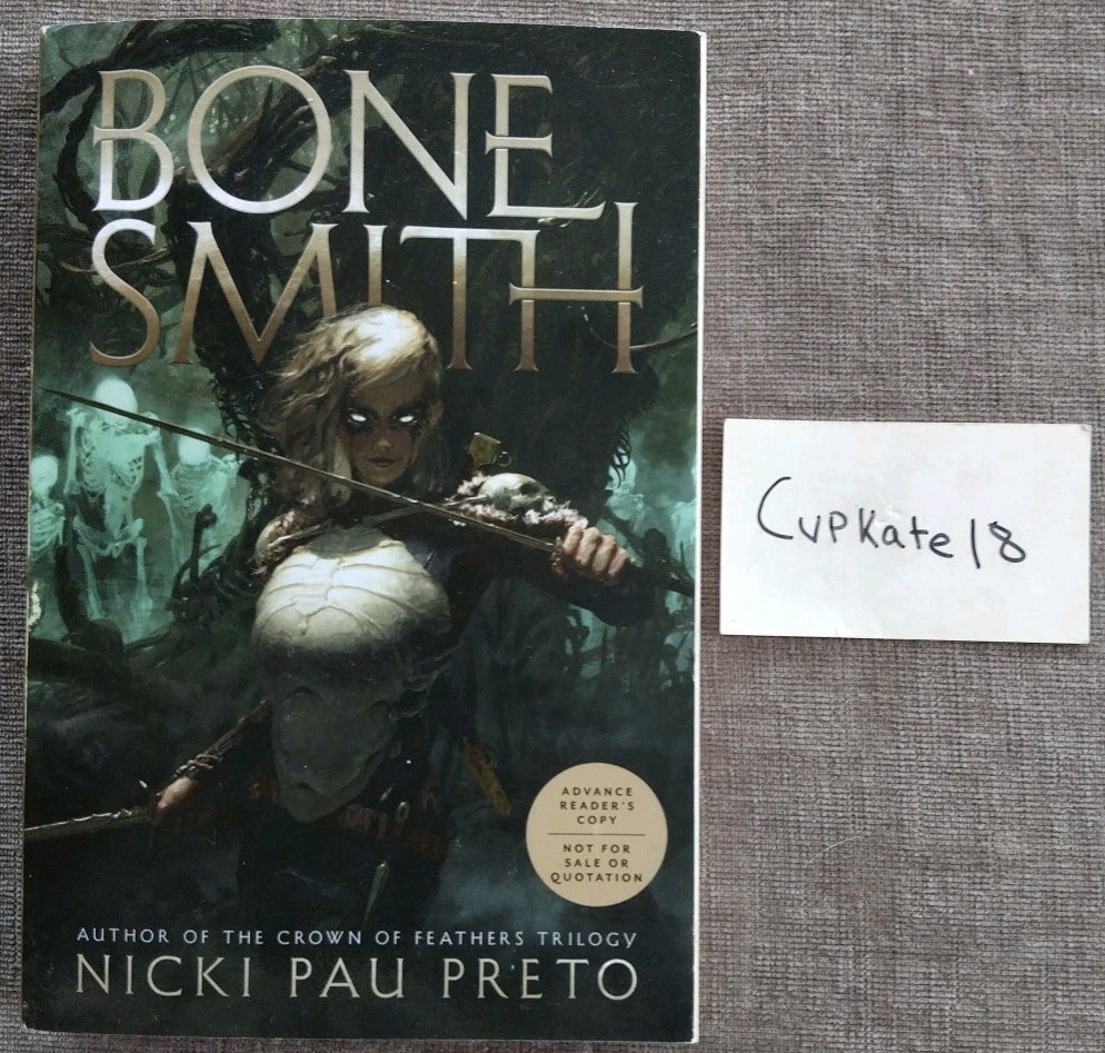 Bonesmith ARC Nicki Pau Preto Paperback NEW House of the Dead Duology Book 1