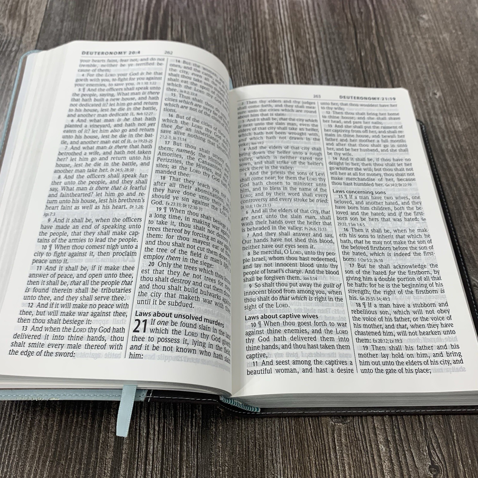 Holy Bible KJV King James Reference Edition Hendrickson Bibles Imitation Leather