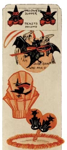 1924 Dennison’s Bogie Book (Dennisons Halloween)
