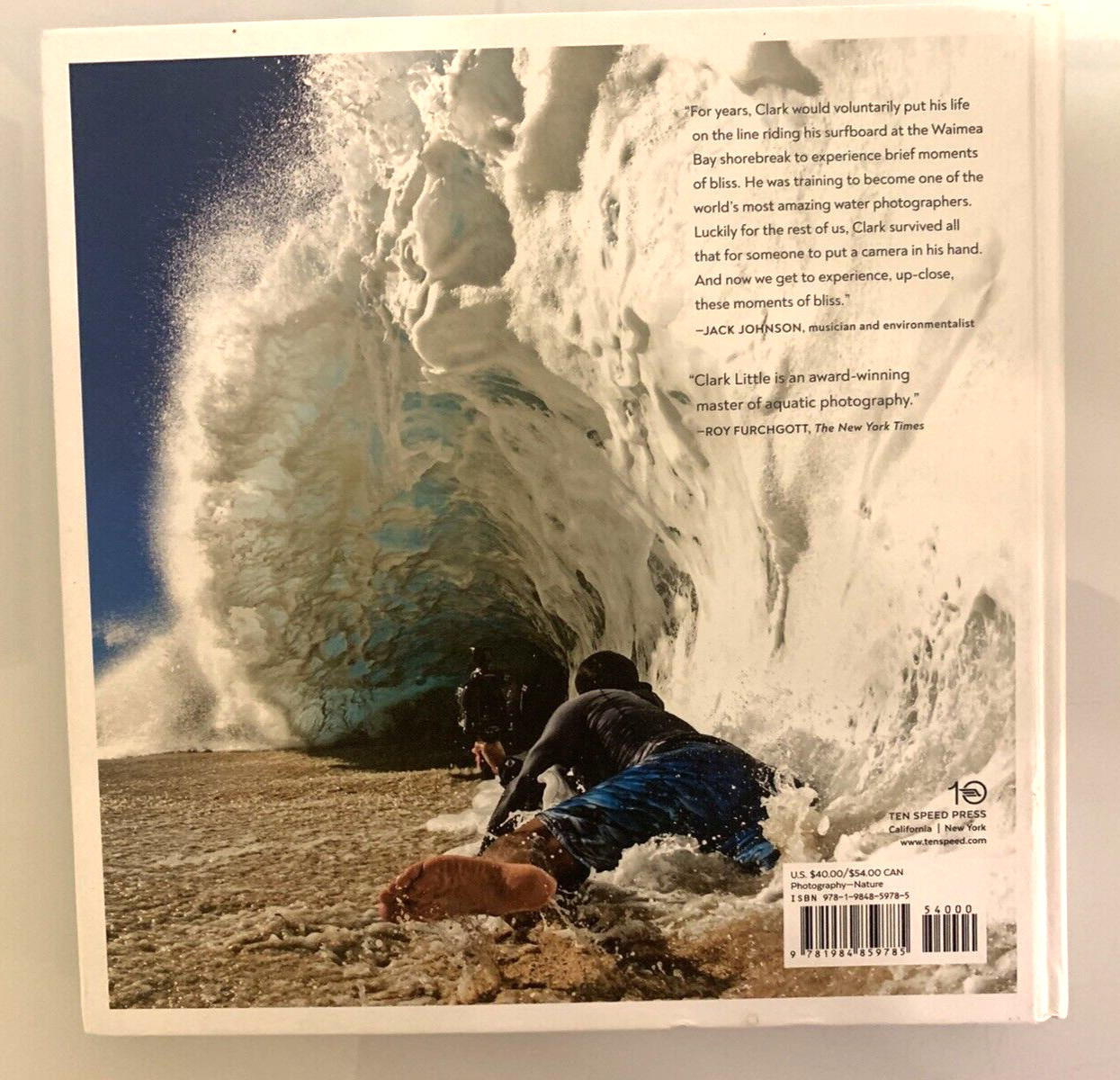 Clark Little : The Art of Waves by Clark Little 2022 Hardcover VG