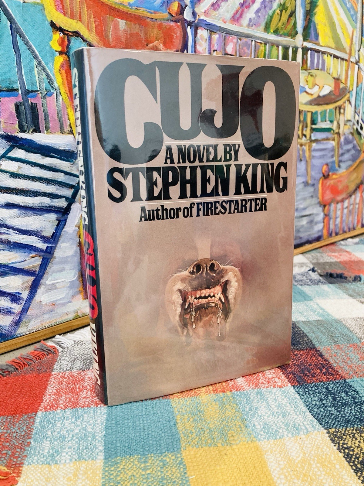 LIKE NEW!!! Stephen King Cujo TRUE 1st Edition $13.95 VIKING
