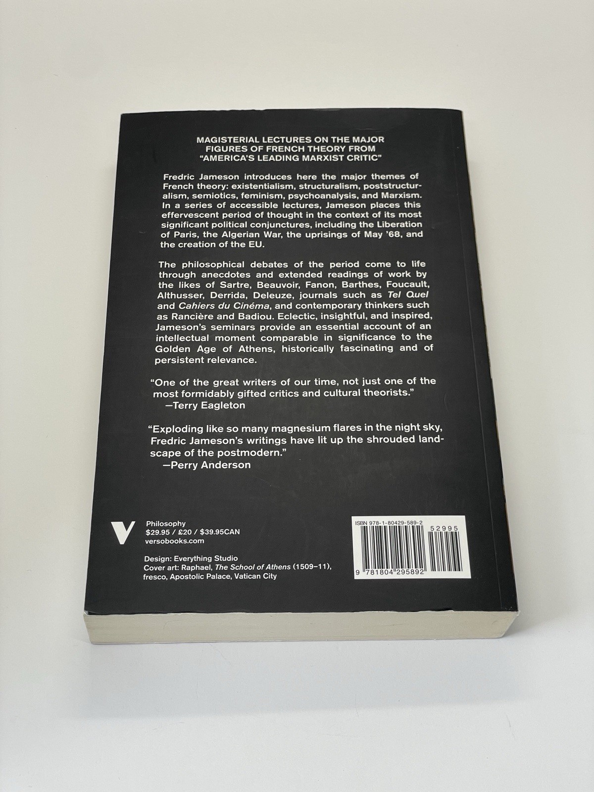 The Years of Theory Postwar French Thought to the Present Fredric Jameson 2024