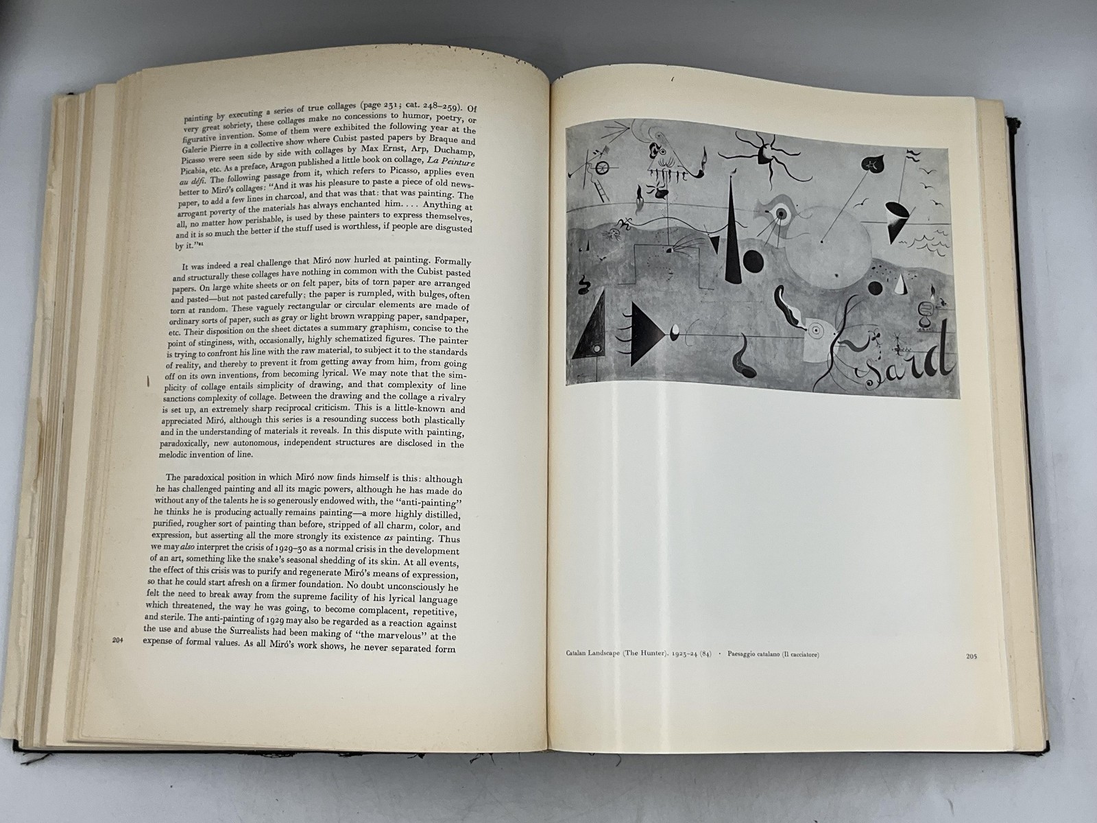 Miró Jacques Dupin 1962 Hardcover Harry N. Abrams Illustrated Art & Culture