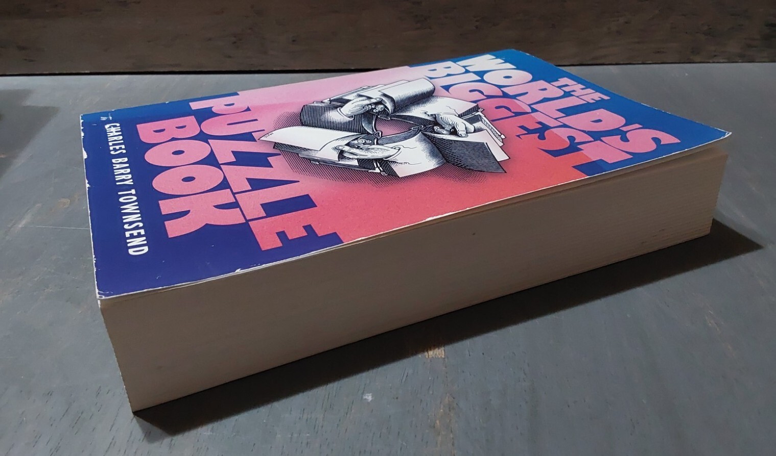 The World’s Biggest Puzzle Book Paperback Charles Barry Townsend 2002 588pgs