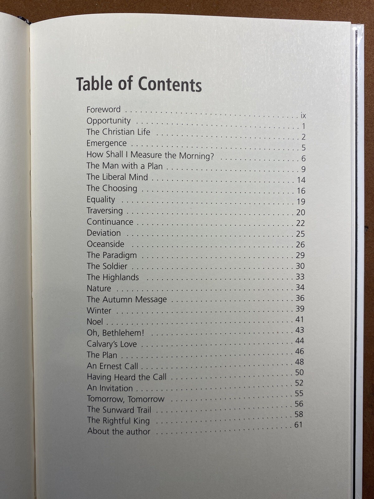 My highest mind – Dave Breese – Christian Poetry – 1999 – 61 pages