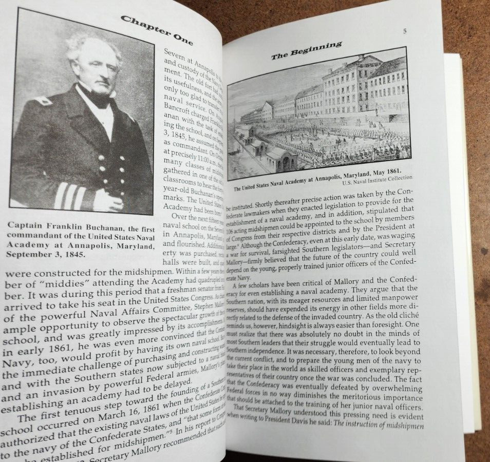 ACADEMY ON THE JAMES: The Confederate Naval School by R. Thomas Campbell