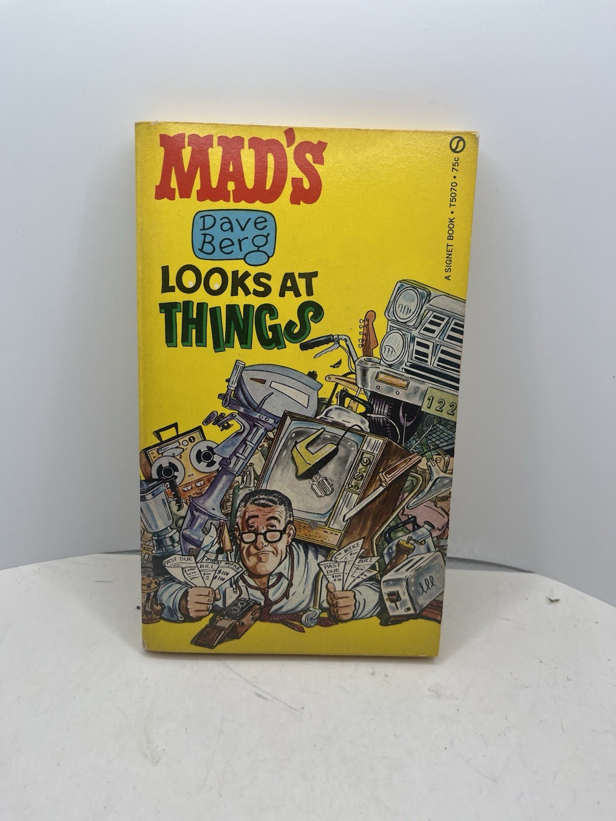Vintage MAD Magazine Dave Berg Paperback Book Lot (5)