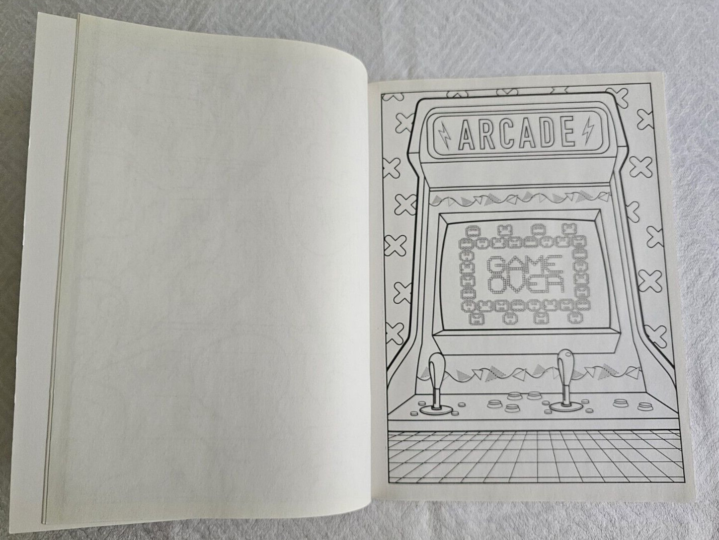 Coloring The 80s Relax and Rewind Any Age Coloring Book 16 Pages to Color