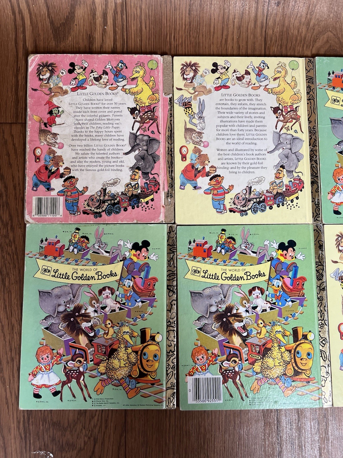 Vintage Lot Of Rare 11 Little Golden books Classic Stories 70s-90s