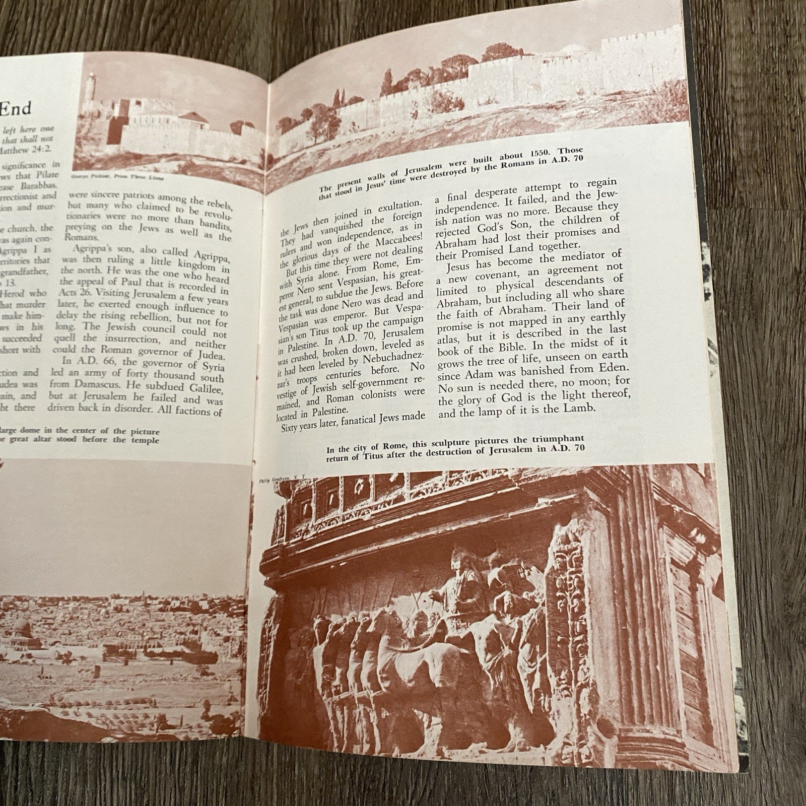 Standard Bible Atlas 1959 Full Color Maps Bible Lands History 9.25″ x 6″