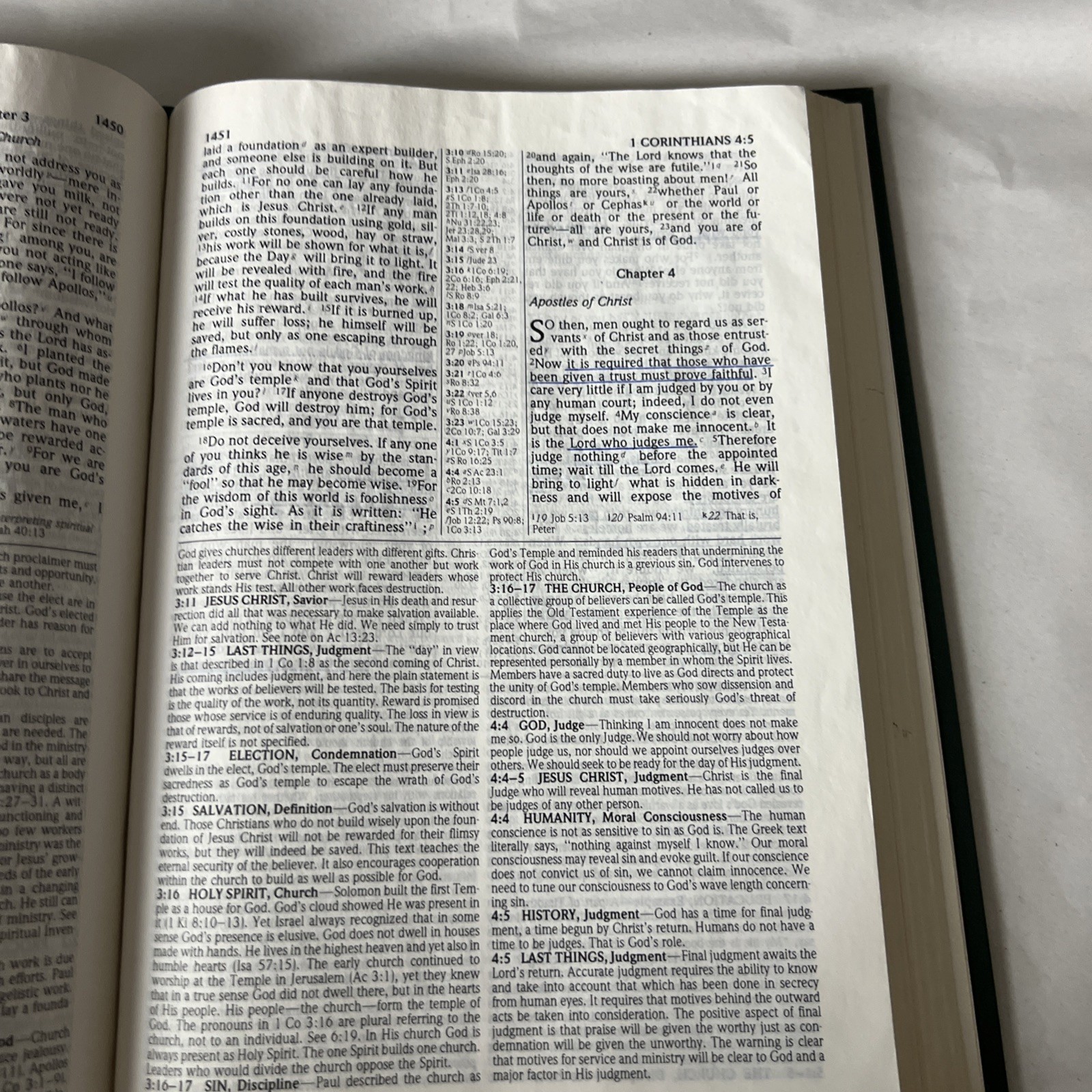 Disciple’s Study Bible NIV New International Version Hardcover – Very Good