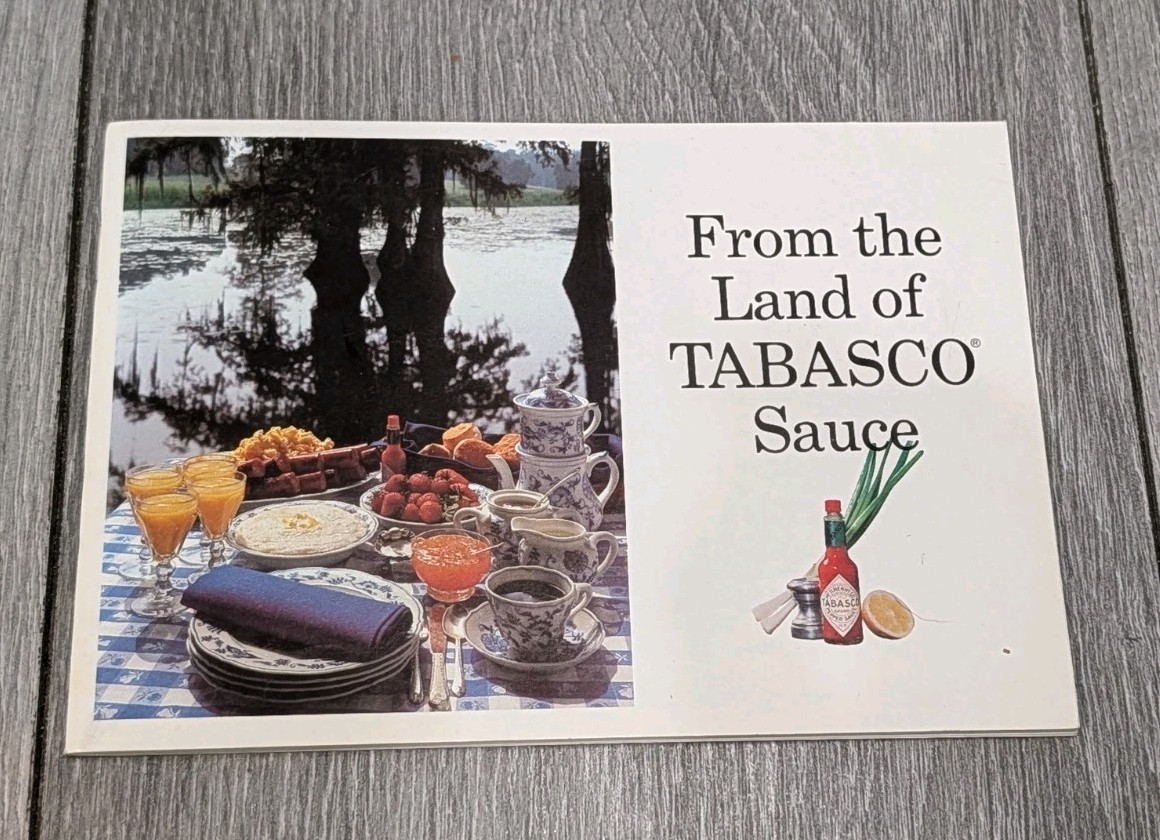 From the Land of Tobasco Sauce Booklet, 35 pages 1984