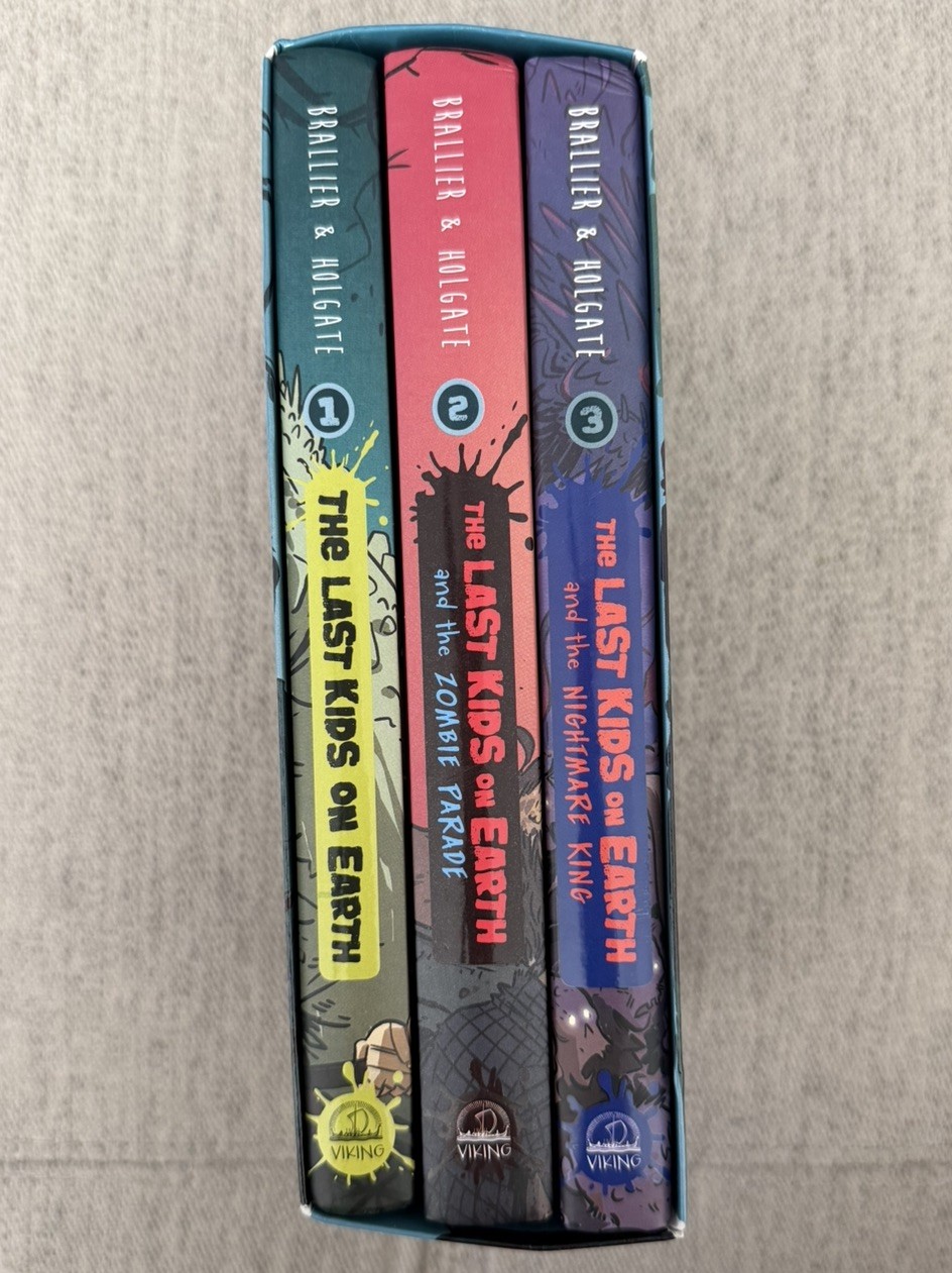 THE LAST KIDS ON EARTH: THE MONSTER BOX SET (Books 1-3) by Max Brallier – HC