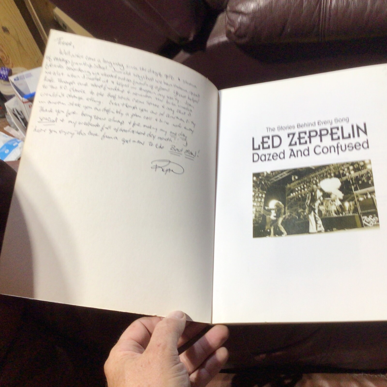 LED Zeppelin Dazed and War: the Stories Behind Every Song by Chris Welch Book