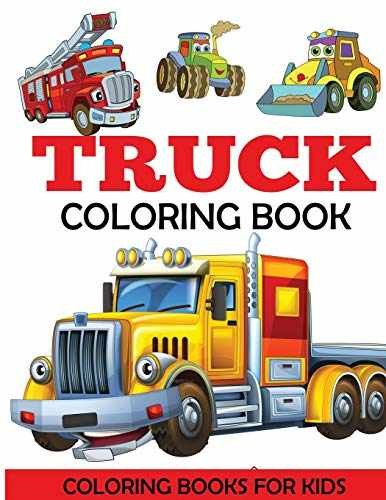 Truck Coloring Book: Kids Coloring – Paperback, by Dylanna Press – Acceptable n