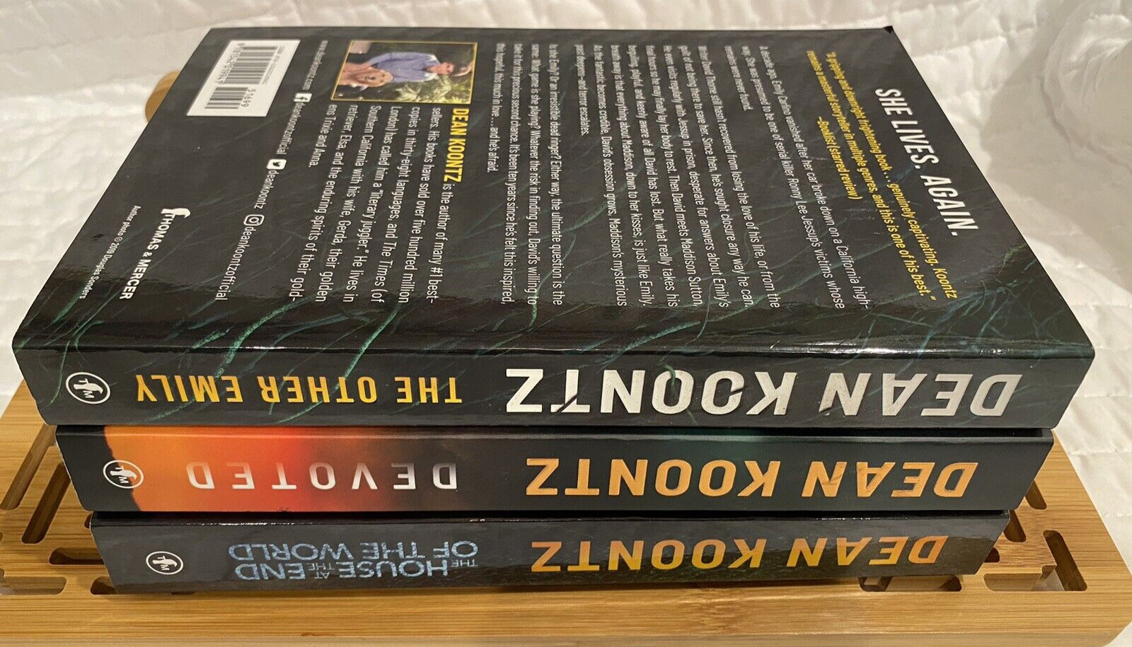 Dean Koontz Lot of 3 Books – Mystery / Suspense / Crime / Thriller EUC