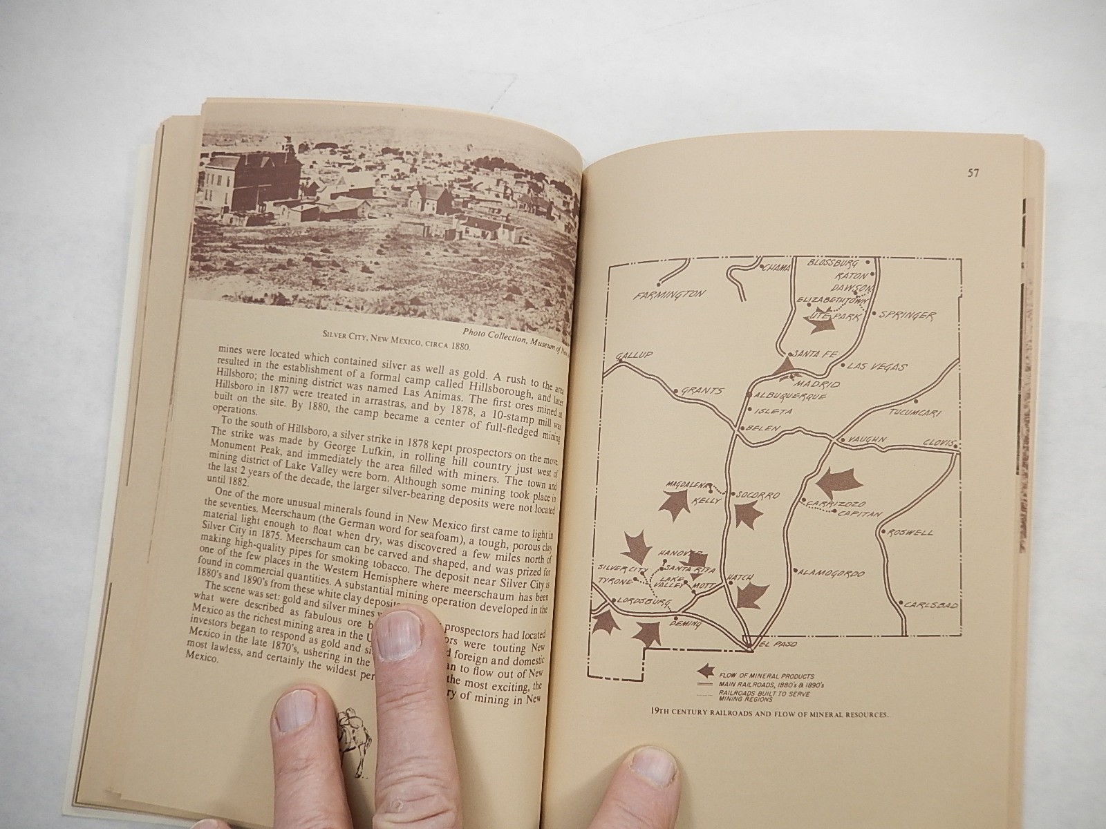 The Story of Mining in New Mexico by Paige W. Christiansen, 1974, Bureau Mines