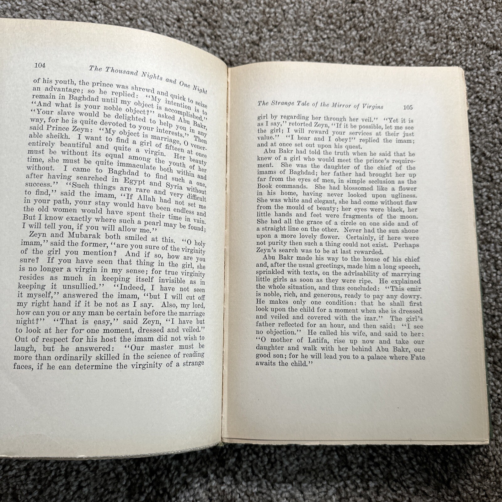Book of Thousand Nights and One Night 3/8 Vols. 2 3 6 Set E. Powys Mathers 1930