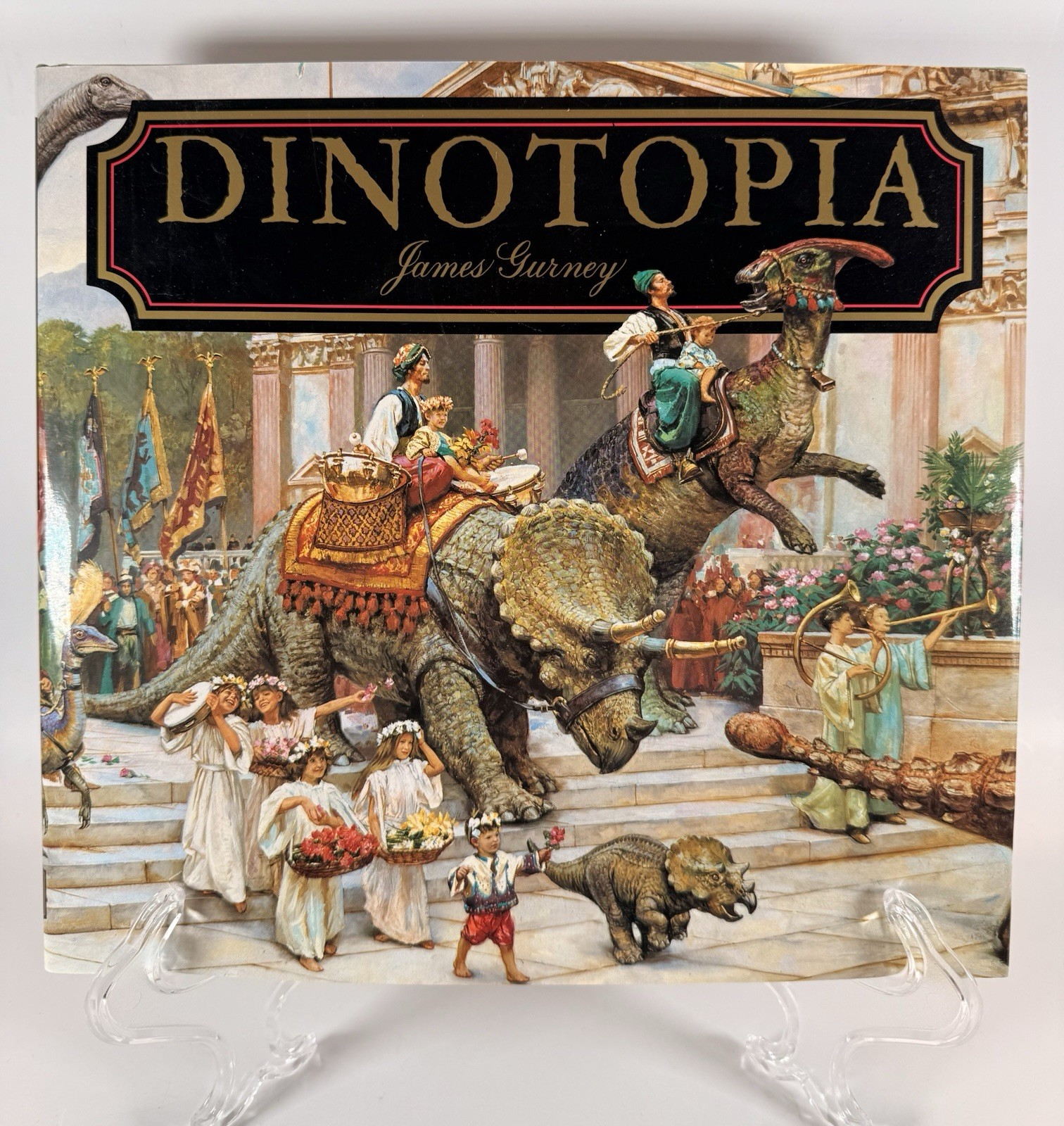 Dinotopia A Land Apart From Time James Gurney 1992 First Edition HC DJ VG+