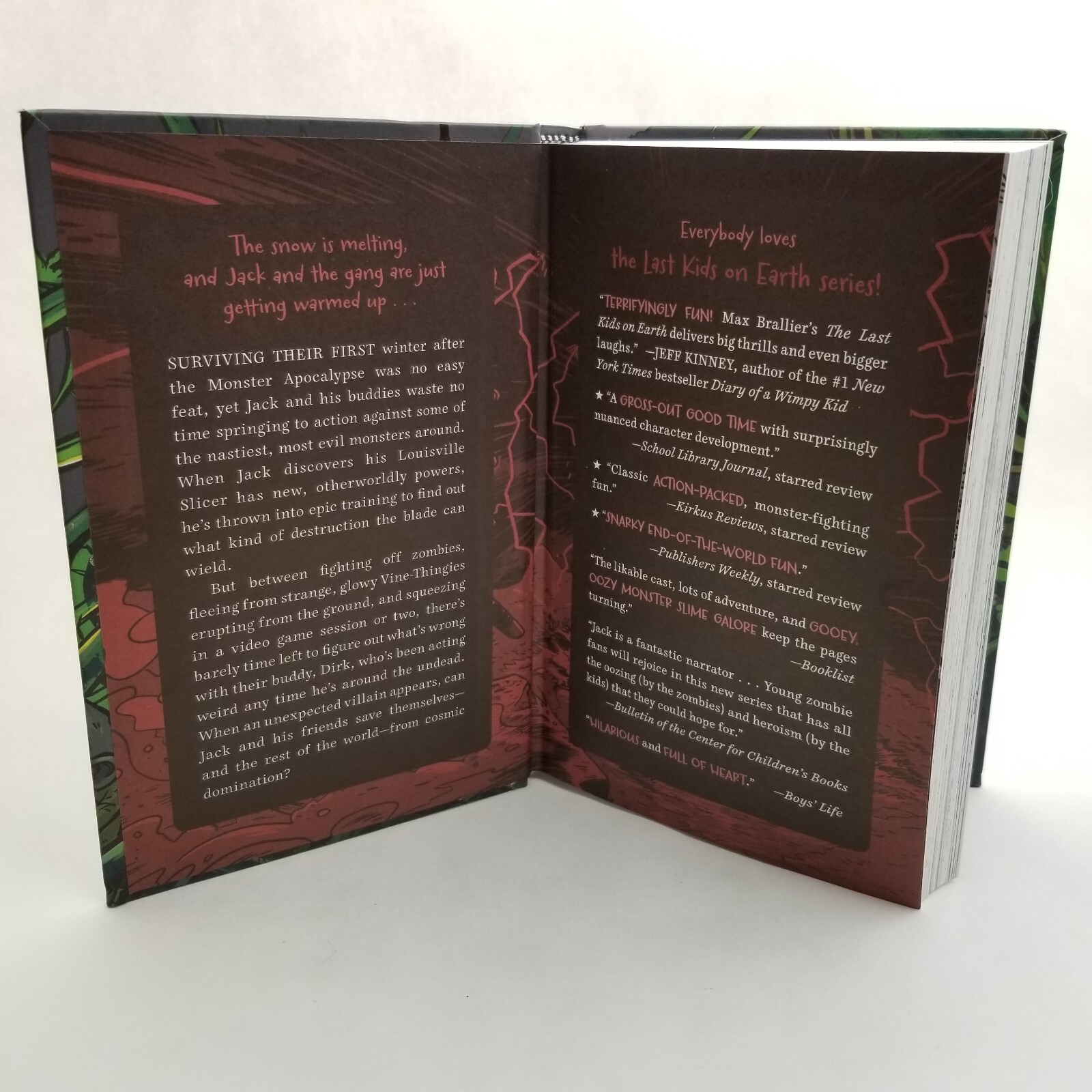 The Last Kids on Earth and the Midnight Blade by Douglas Holgate & Max Brallie.