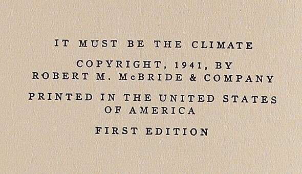 1940-1941 1st Edn Max Miller Books on San Diego 1 Signed (Harbor of the Sun) LOT